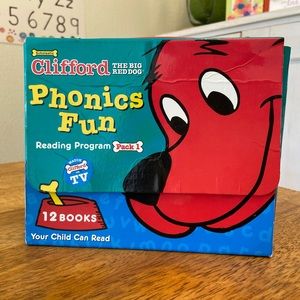 2 PACKS - Clifford Phonics Fun Reading Program